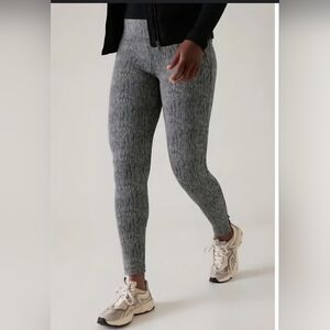 Athleta Delancey Skyline Size Large Herringbone  Pull On Casual Office Travel